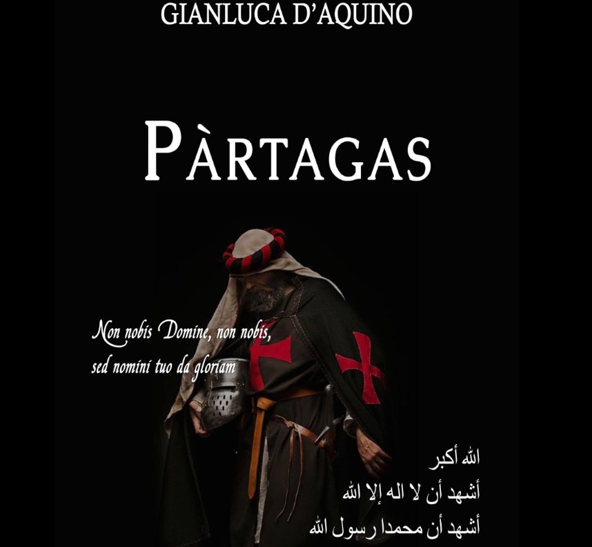 “Pàrtagas” l’ultimo romanzo dello scrittore alessandrino Gianluca D’Aquino