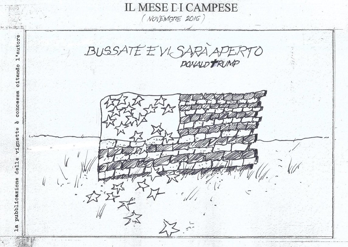 Le vignette di novembre firmate Ezio Campese