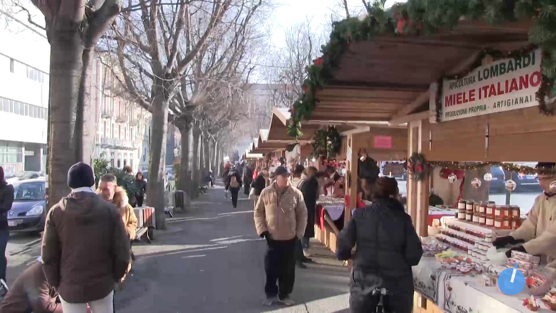 I mercatini di Natale in piazza della Libertà ad Alessandria