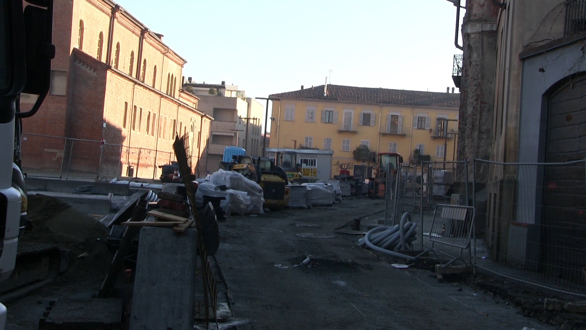 Piazza Santa Maria di Castello: i lavori termineranno entro Febbraio 2017