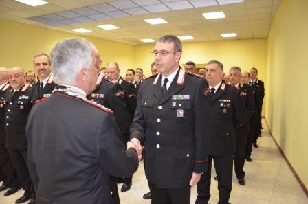 Il Generale Amato in visita al Comando Provinciale di Alessandria