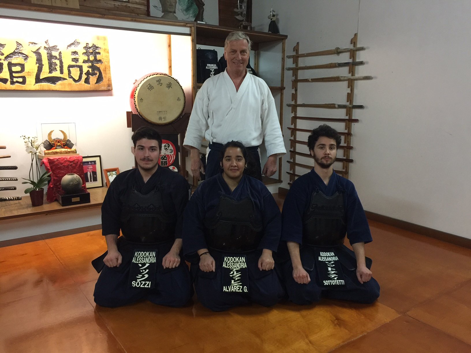 Kendo: tre alessandrini del Kodokan al trofeo di Amsterdam