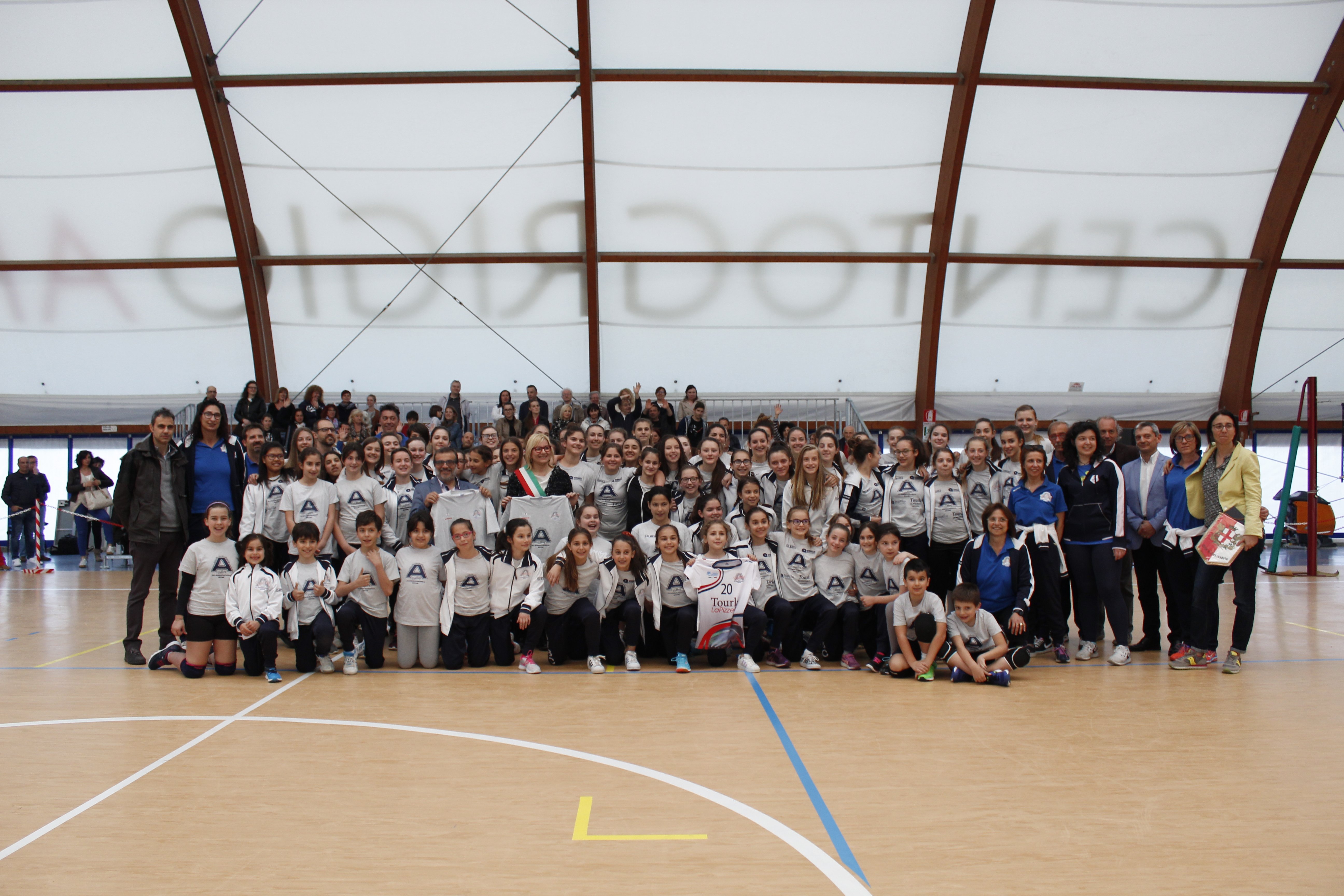 Alessandria Volley: premiazione di tutte le ragazze al CentoGrigio
