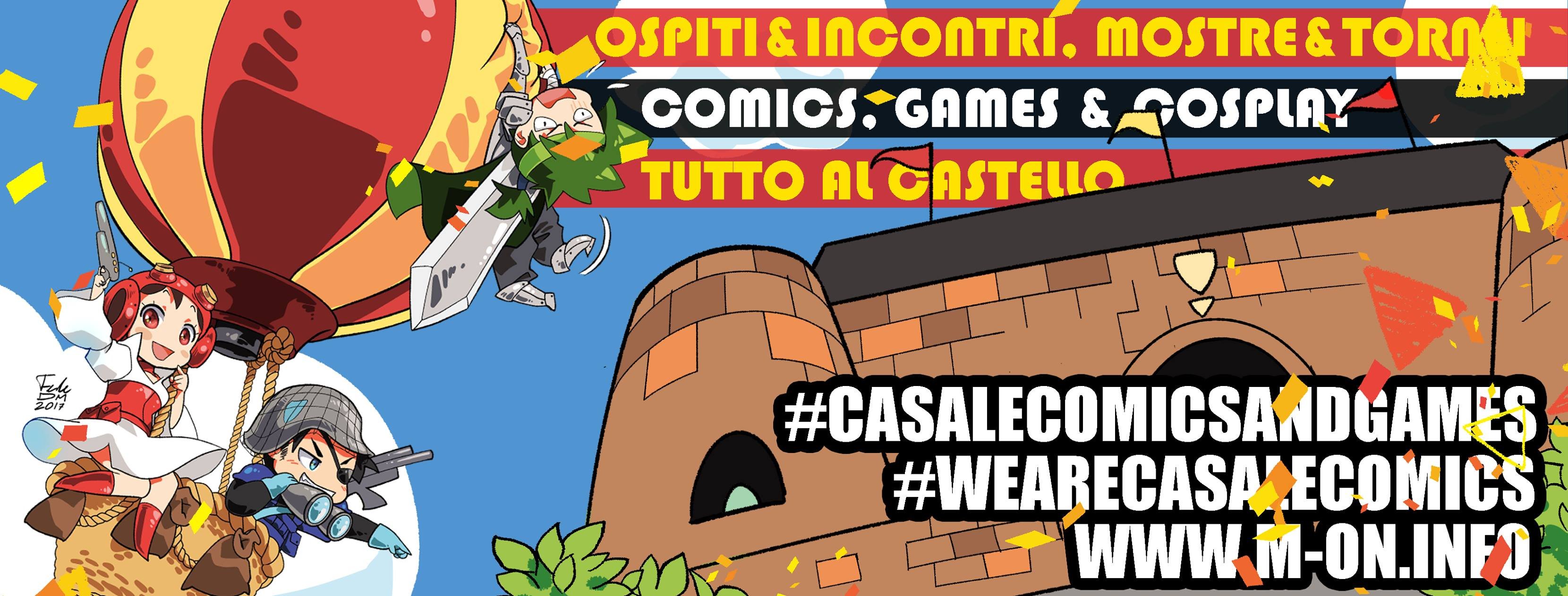 Casale Comics & Games: un castello pieno di fantasia