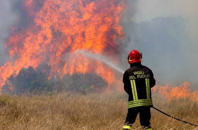 Rischio incendi boschivi: massima allerta in Piemonte