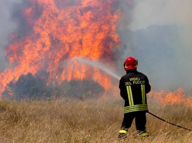 Rischio incendi boschivi: massima allerta in Piemonte