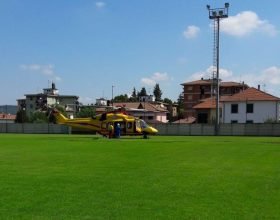 Elisoccorso a Serravalle per un bimbo che non respirava: ora sta bene