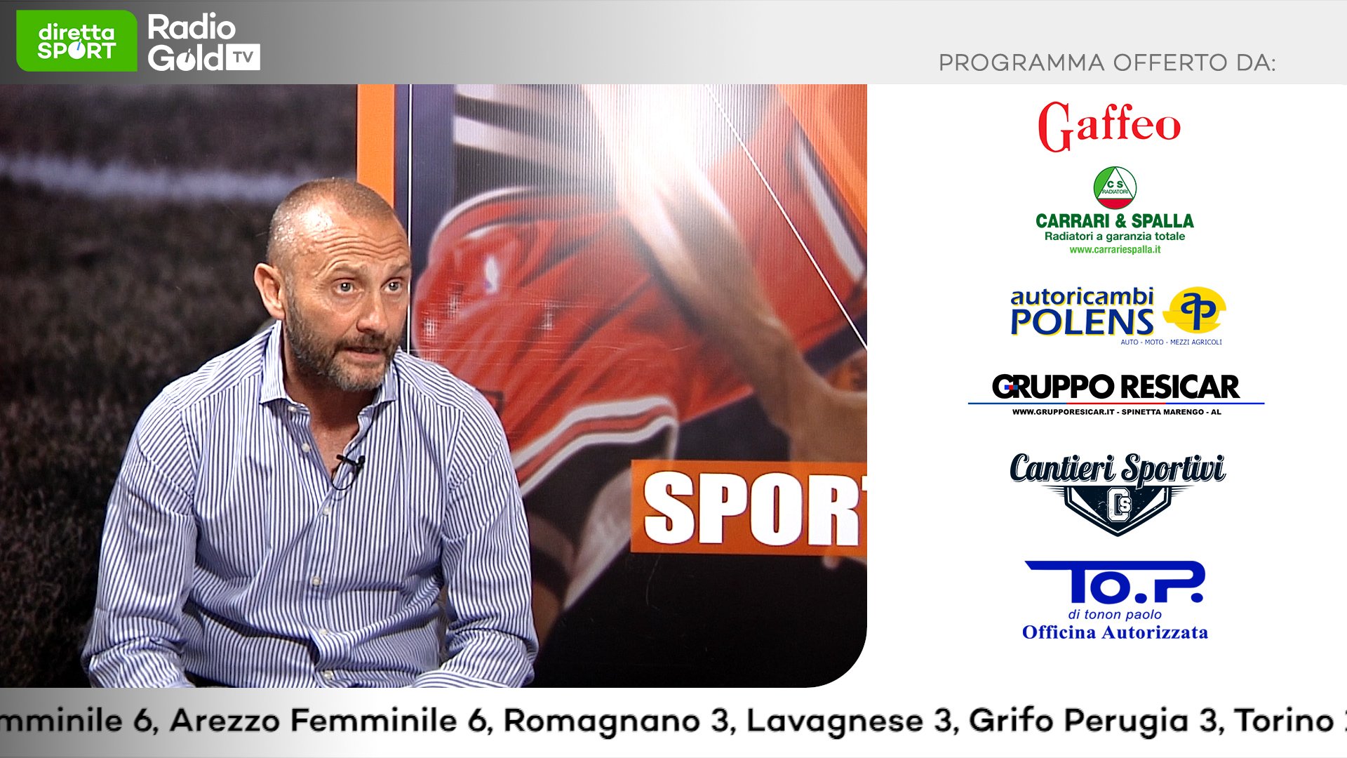 Calcio Femminile e Promozione: su Radio Gold Tv mister Maurizio Fossati