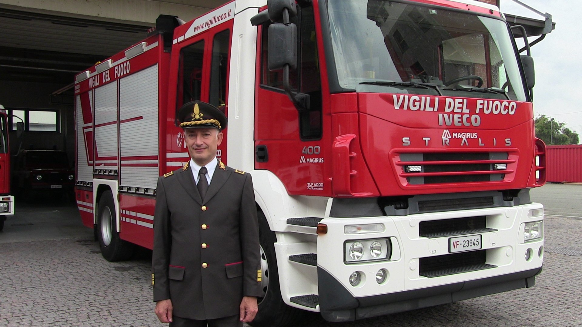 Claudio Giacalone nuovo Comandante dei Vigili del Fuoco