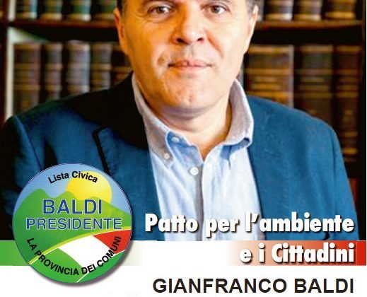 Gianfranco Baldi spiega perché si è candidato in Provincia