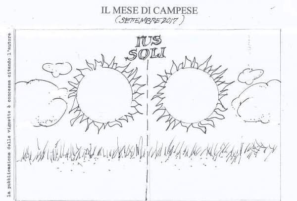 Le vignette di settembre firmate Ezio Campese