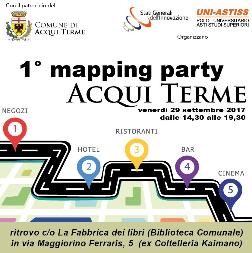 Mapping Party all’ex Kaimano di Acqui Terme