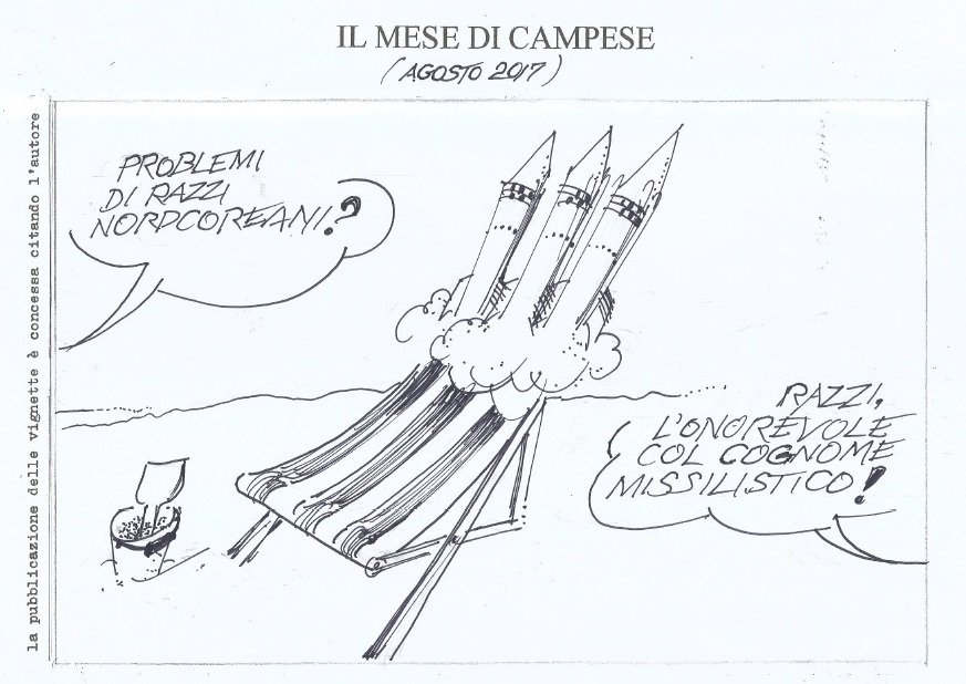 Le vignette di agosto firmate Ezio Campese
