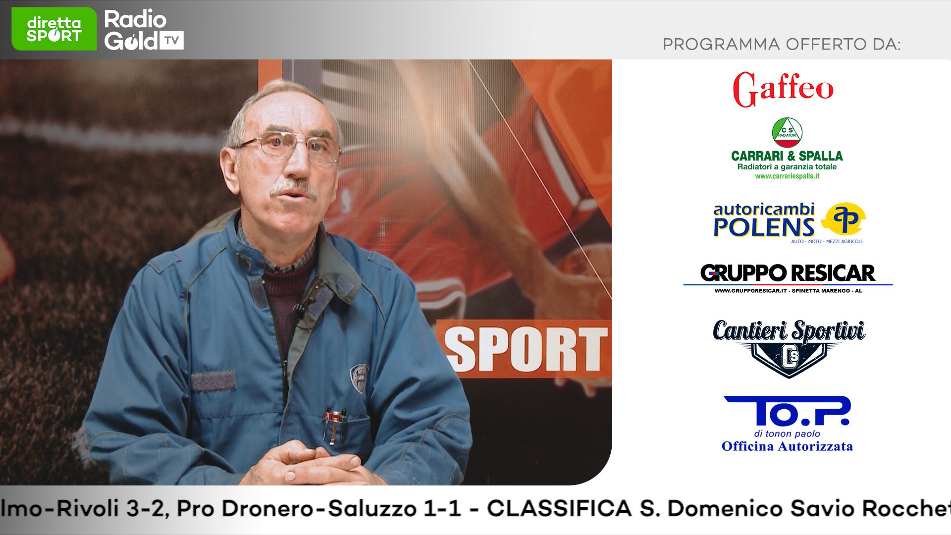 Serie D e Eccellenza: su Radio Gold Tv il presidente Paolo Tonon