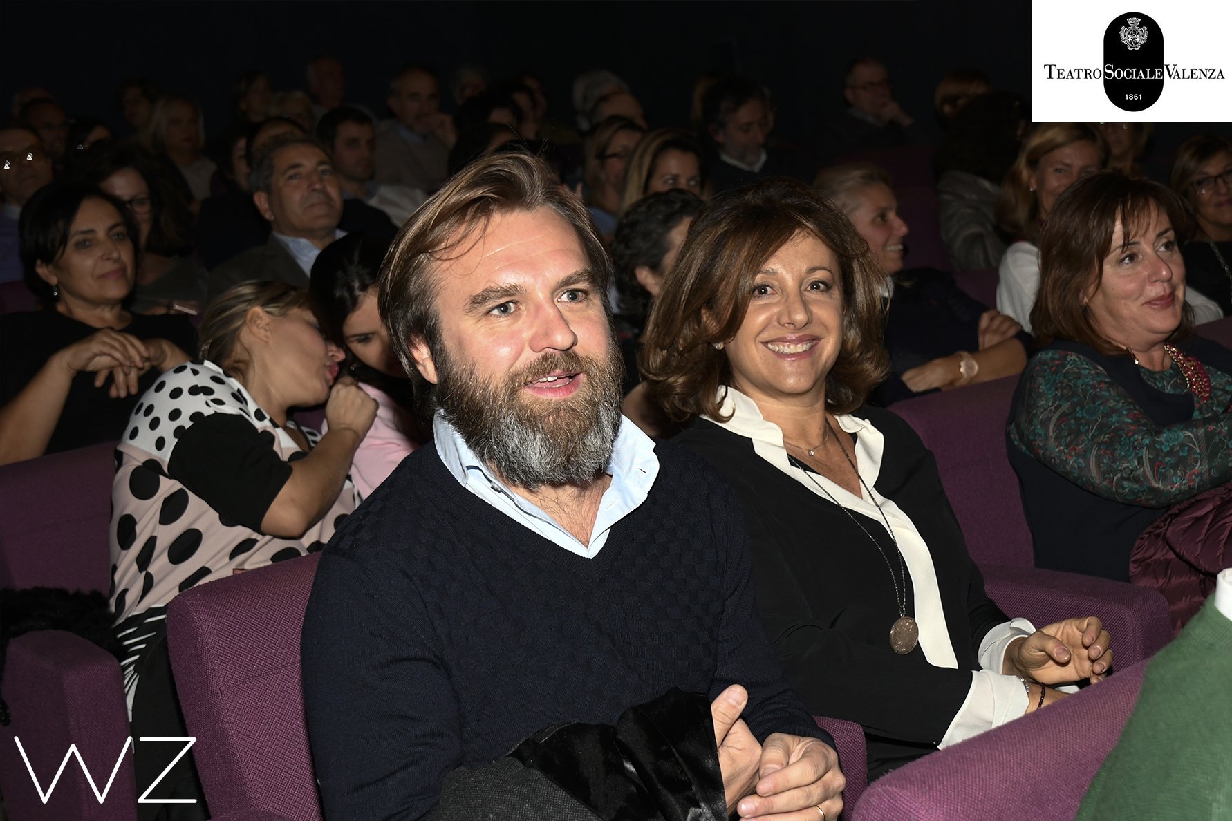 Francesco Amato e Carla Signoris a Valenza Movie