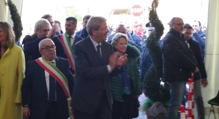 Il premier Paolo Gentiloni a Volpedo per parlare di piccoli Comuni