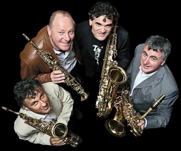 A Novi Ligure performance dell’Italian Sax Quartet