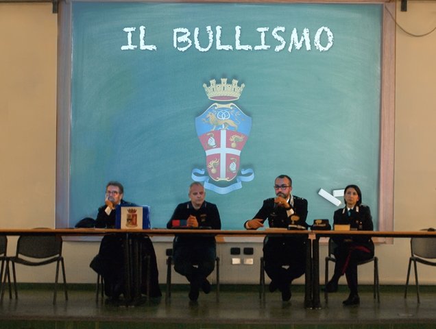 Anche i Carabinieri “contro il bullismo e il cyber-bullismo”