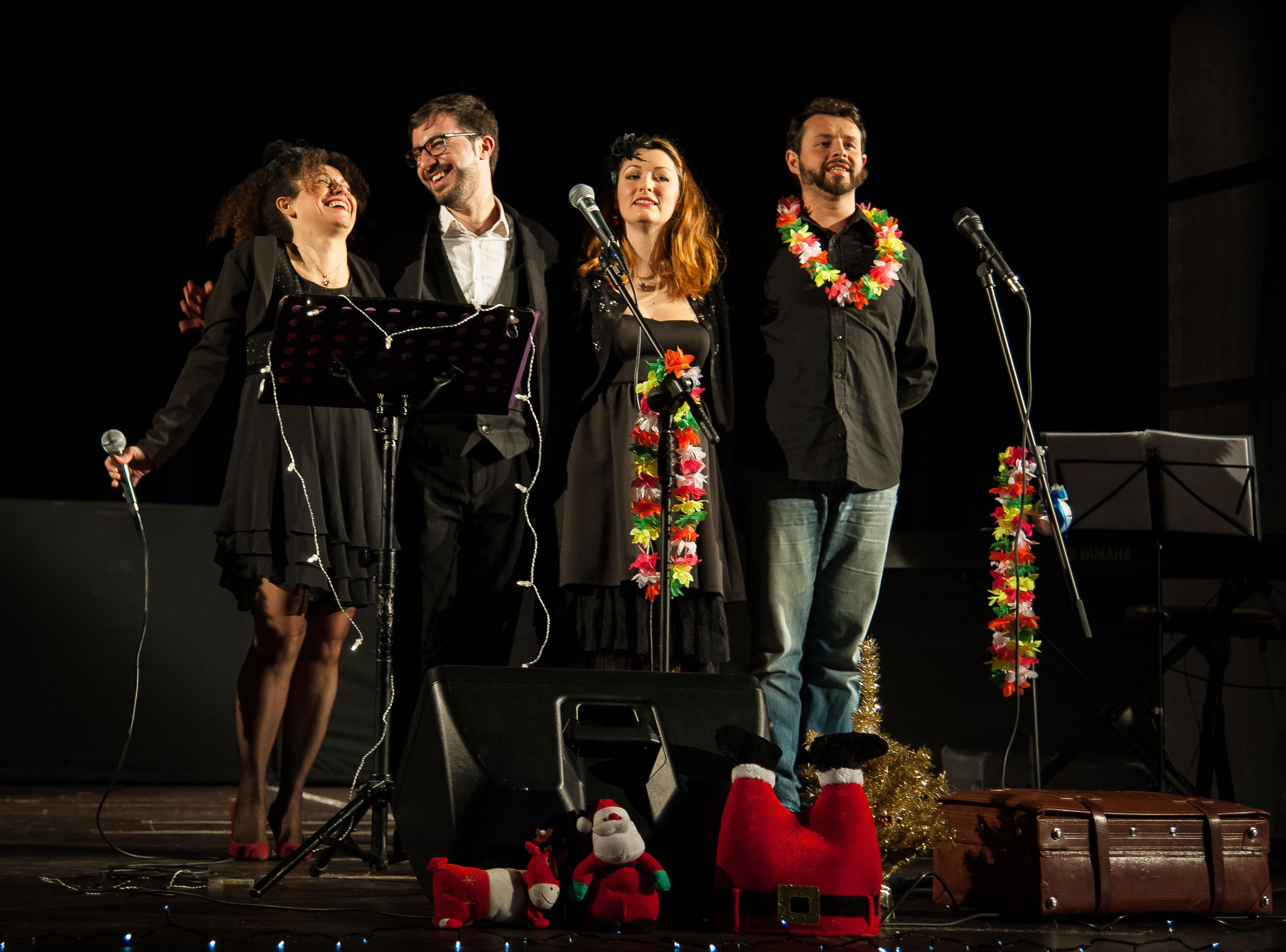 “Red Note” natalizio con il concerto dei Xmas Three Vocal jazz