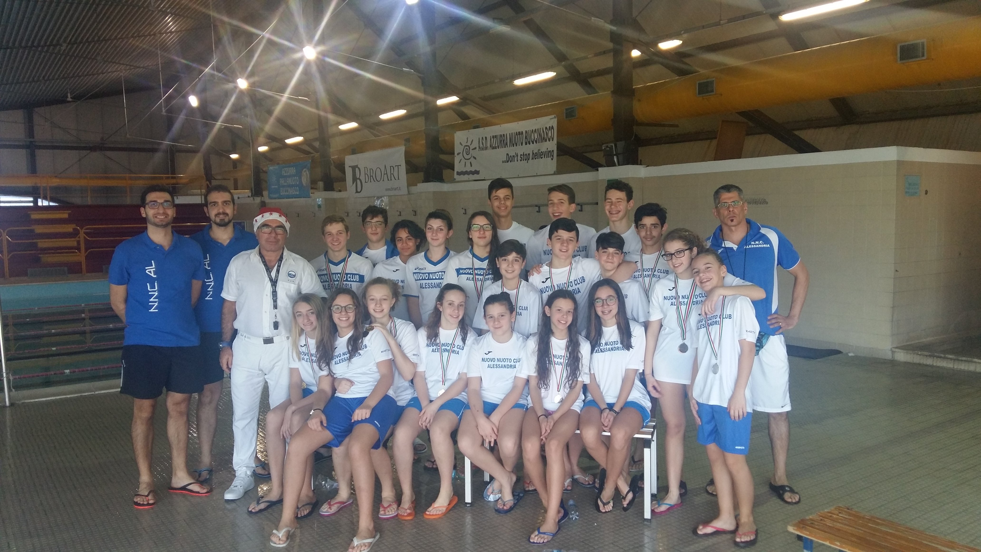 Nuovo Nuoto Club Alessandria: 16 medaglie agli interregionali
