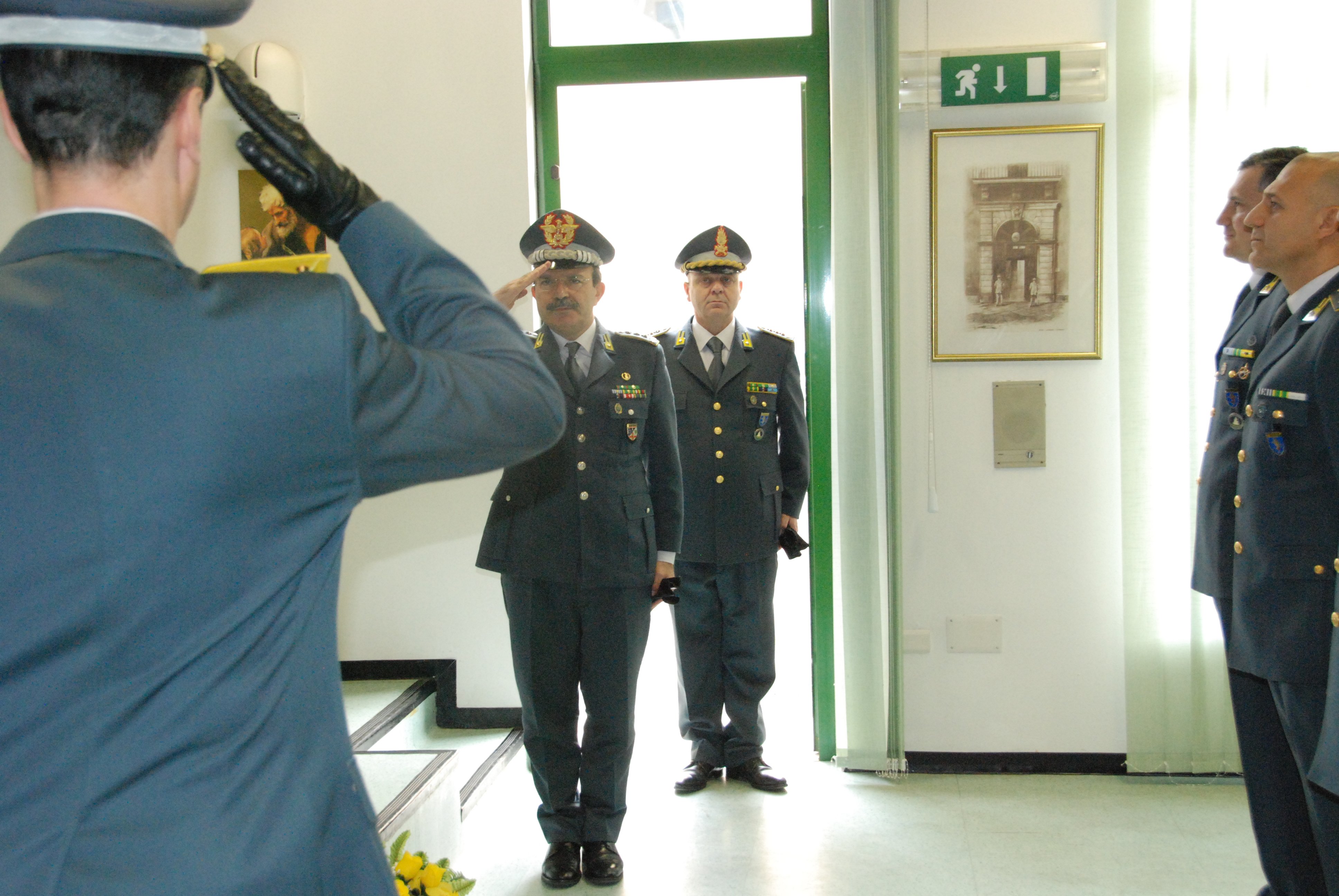 Guardia di Finanza: il Generale Vicanolo in visita ad Alessandria