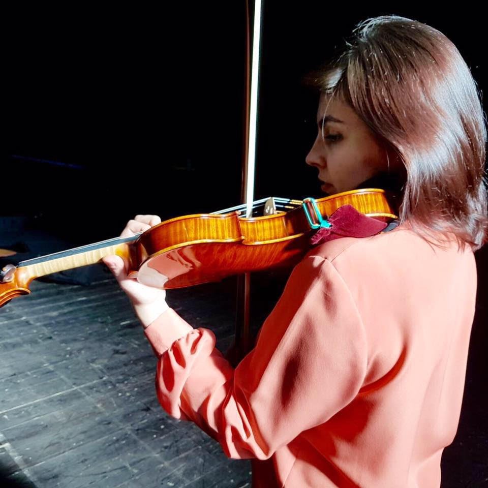 La violinista Adele Viglietti su Radio Gold