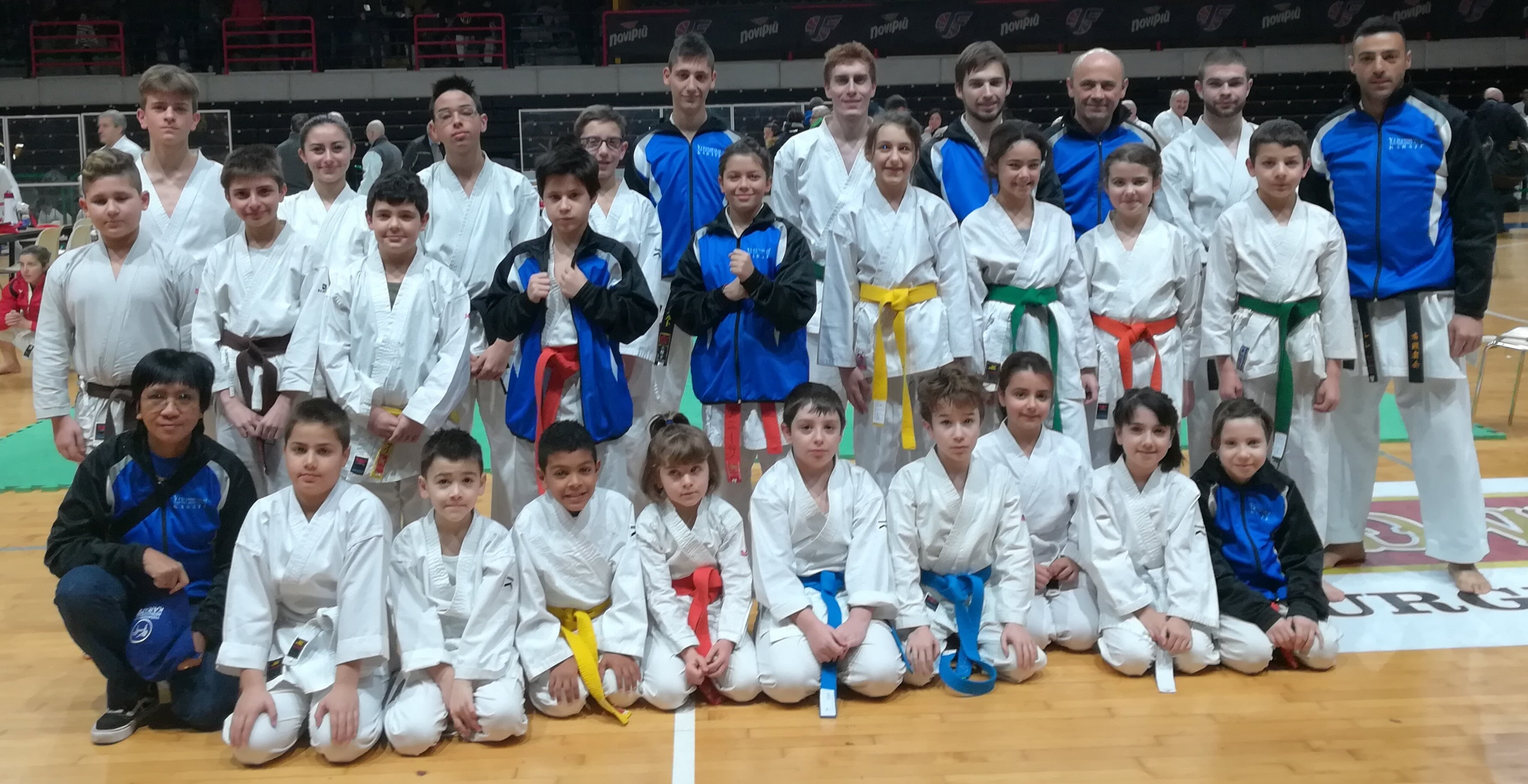 Karate: 13 podi per lo Yudanshakai San Salvatore