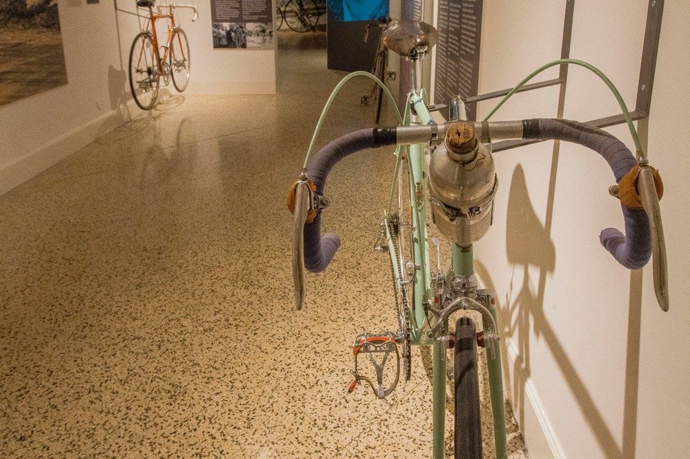 La Bianchi di Coppi al Museo Alessandria Città delle Biciclette