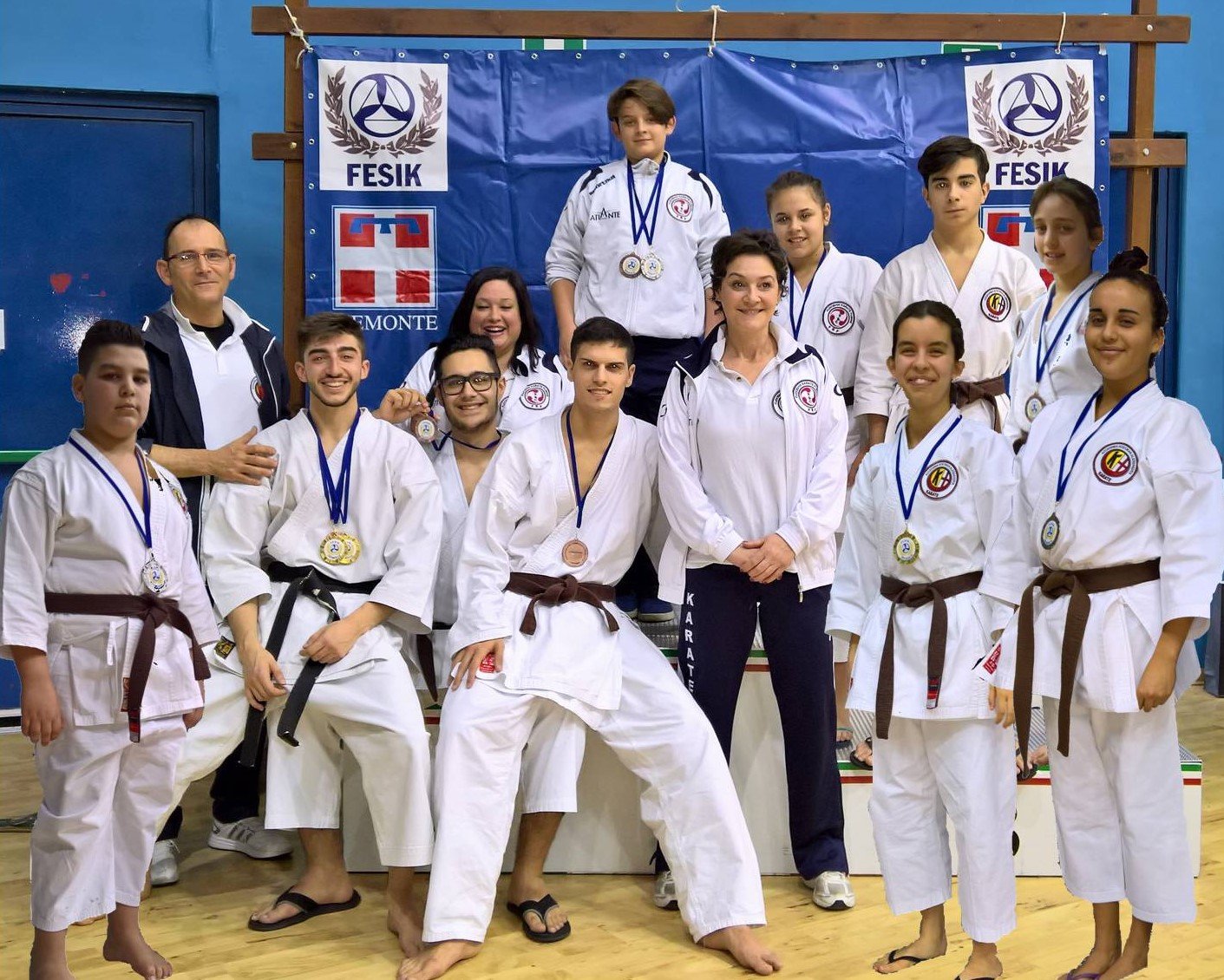 Karate: quattro campioni regionali e 14 medaglie per Kodokan e Fudoshin