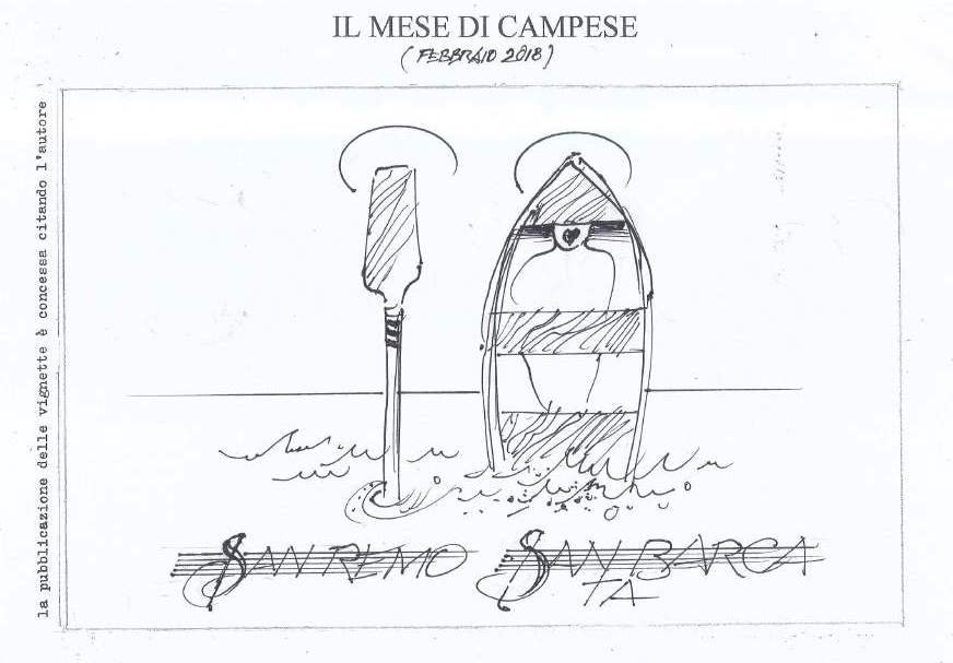 Le vignette di febbraio firmate Ezio Campese