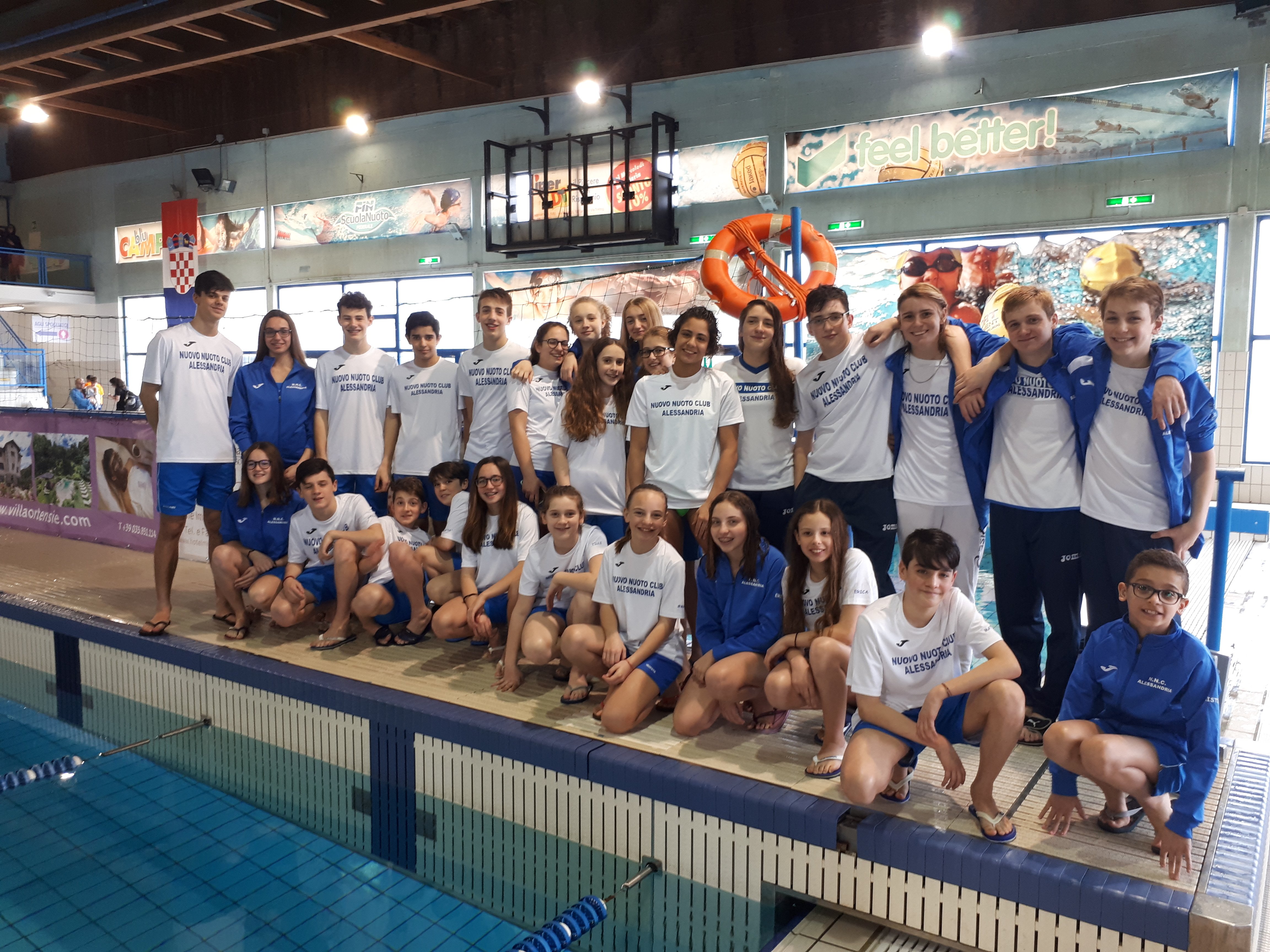 Nuovo Nuoto Club Alessandria brilla con otto campioni regionali