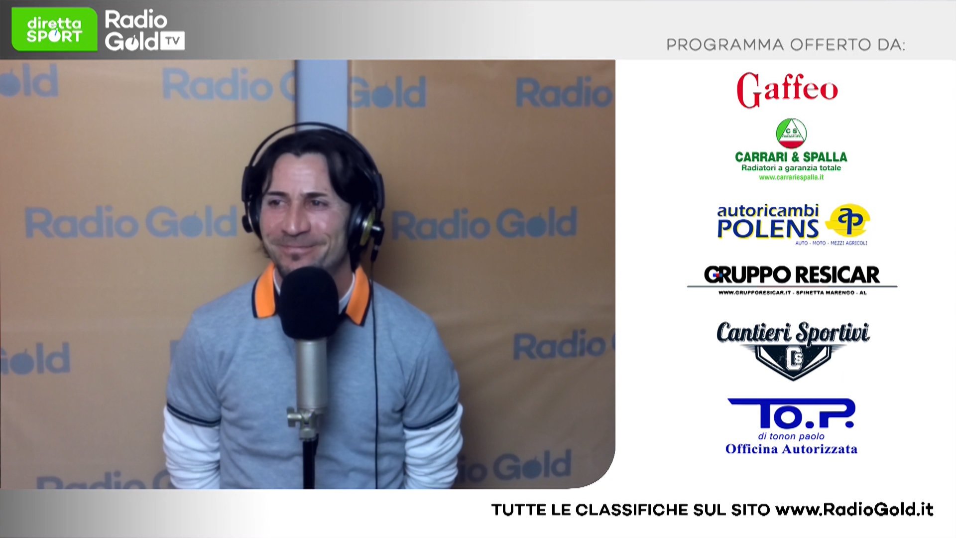 Seconda Categoria: su Radio Gold Tv Mirco Chilelli mister Fortitudo