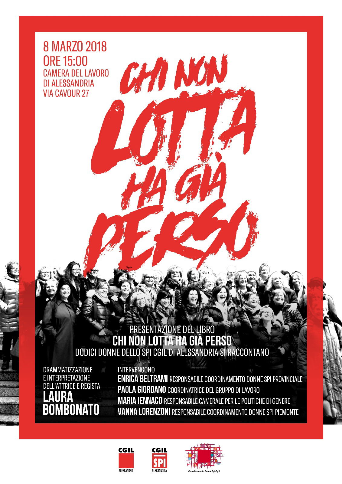 Chi non lotta ha già perso: l’Otto Marzo delle donne Cgil