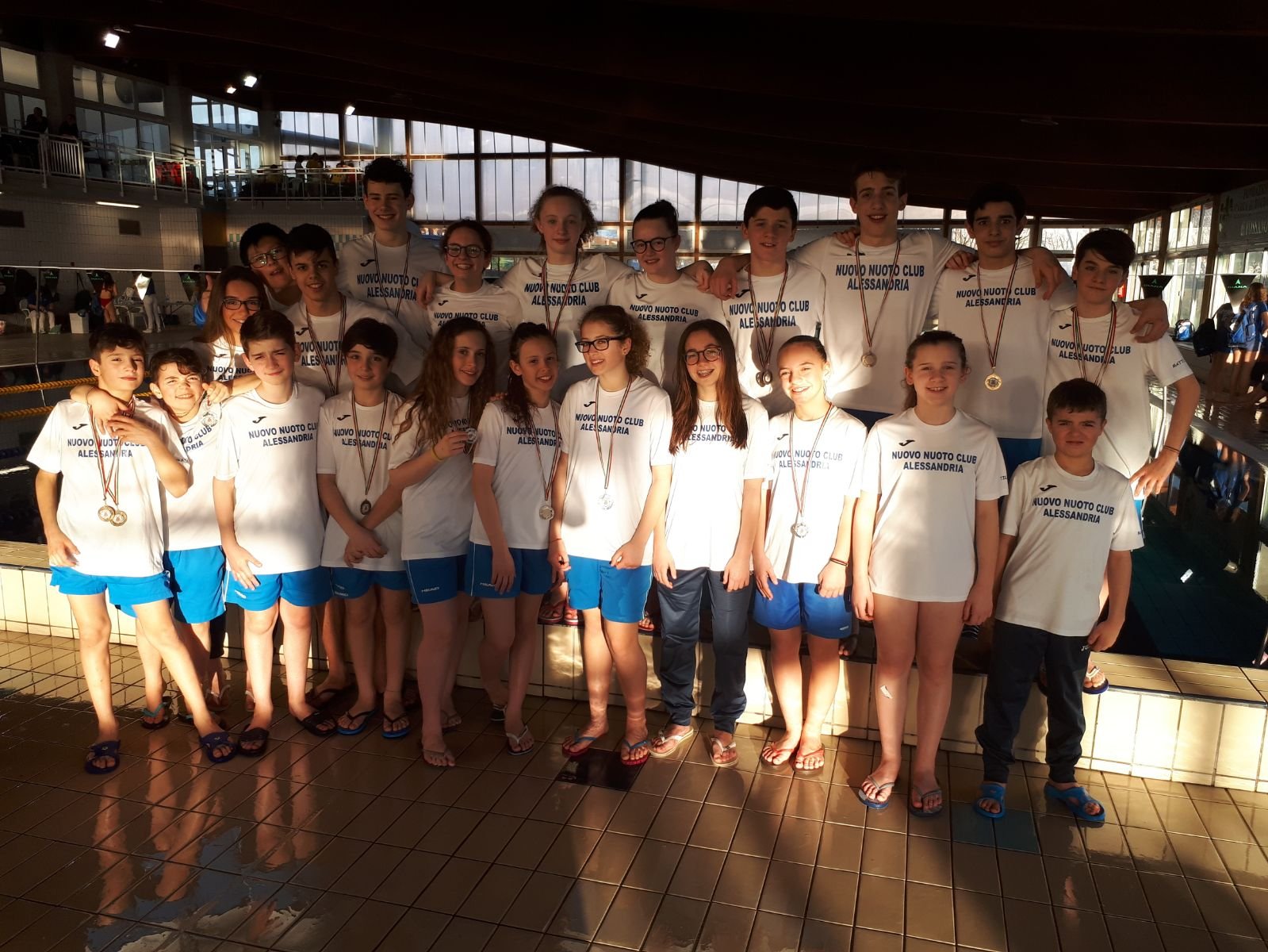 Nuovo Nuoto Club Alessandria sugli scudi a Fossano