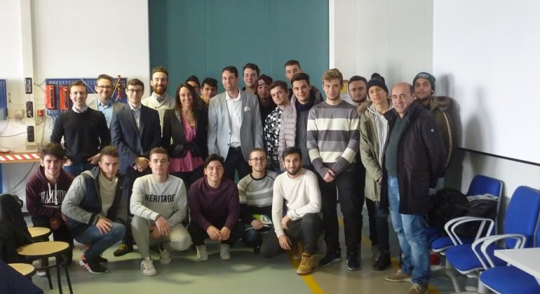 Gli studenti dell’Istituto Montalcini in visita all’azienda Prisma