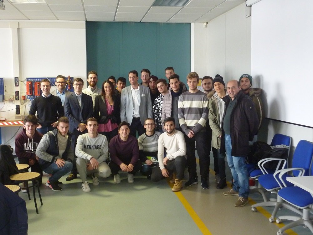 Gli studenti dell’Istituto Montalcini in visita all’azienda Prisma