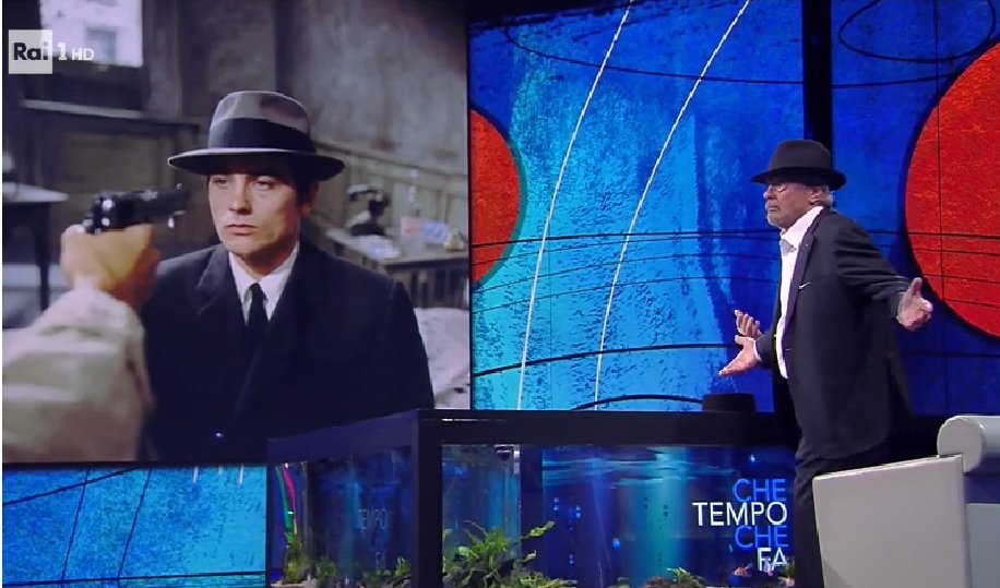 Alain Delon sceglie il cappello Borsalino “simbolo del mio cinema”