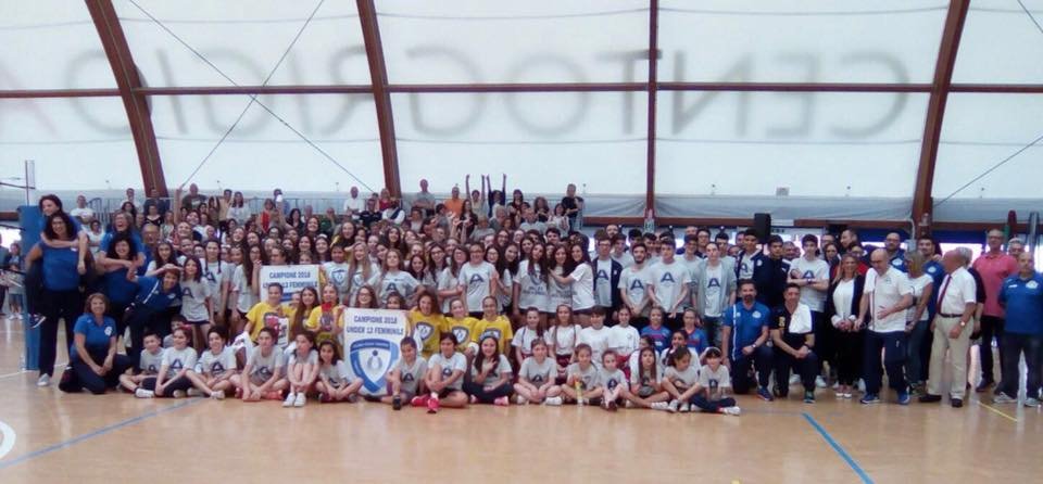 Alessandria Volley: bagno di folla alla festa dei tre scudetti