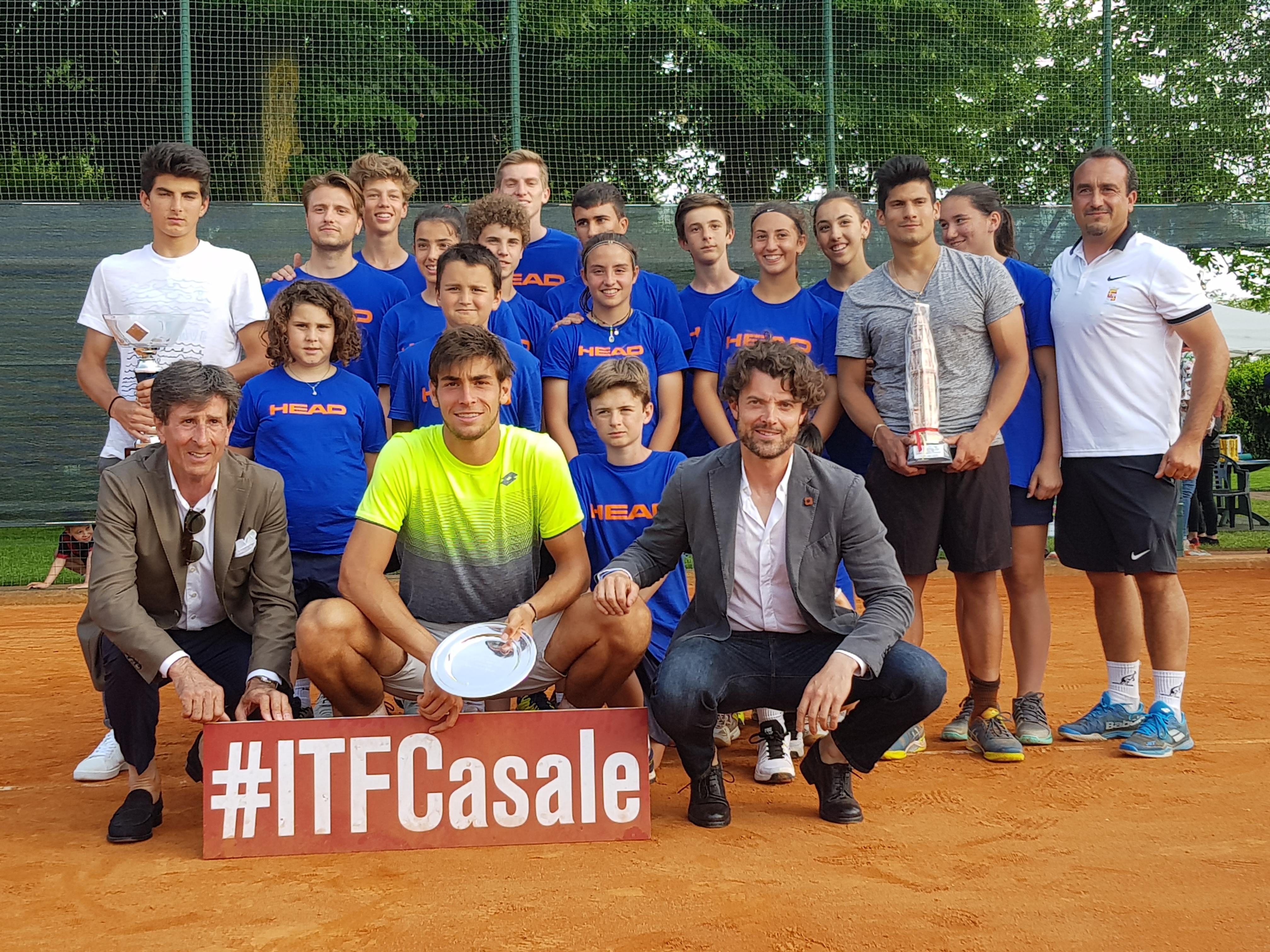 Tennis: a Casale trionfa Bastian Malla. Dalla Valle ko al terzo set