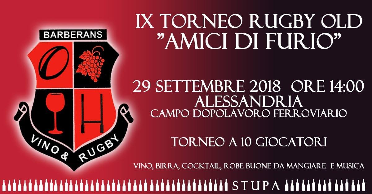 Rugby: ad Alessandria il torneo Amici di Furio