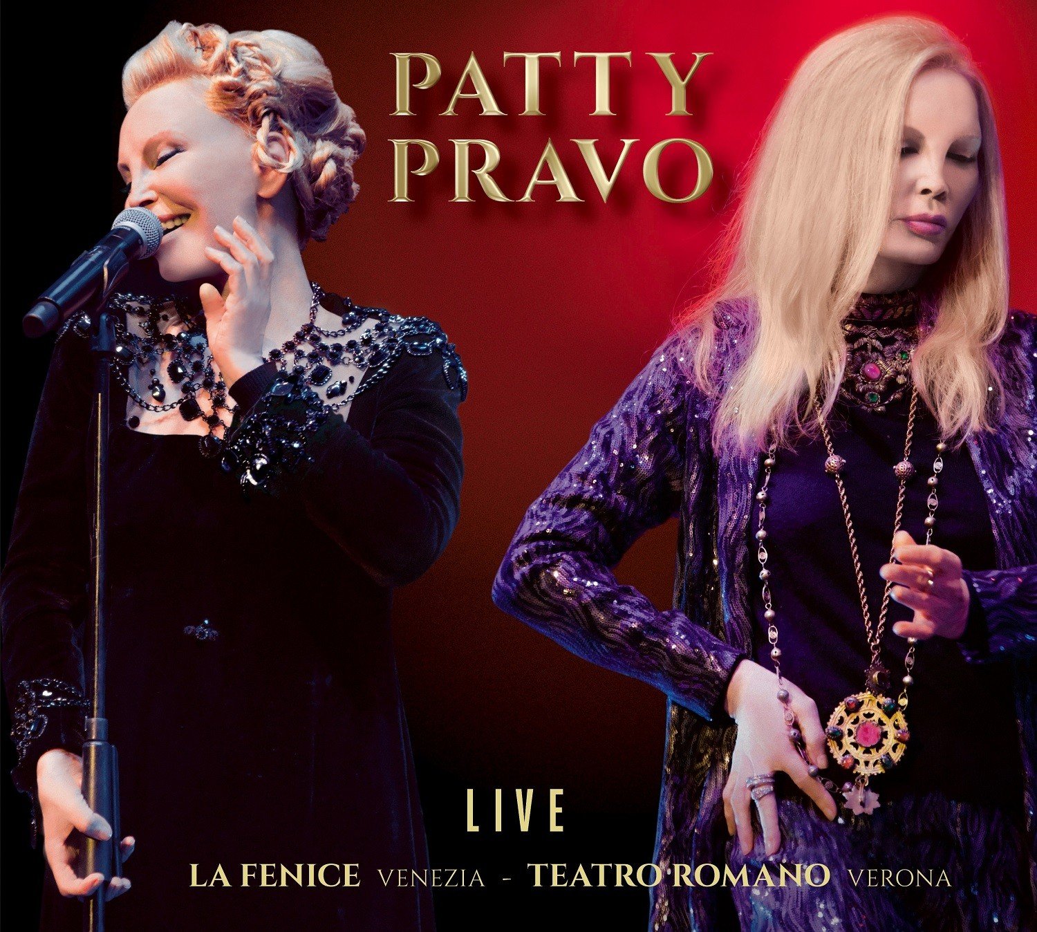 Patty Pravo Live: in un doppio cd le emozioni dei suoi concerti