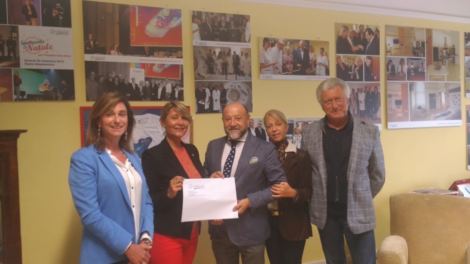 Fondazione Uspidalet: generosa donazione di Giuseppe Massara