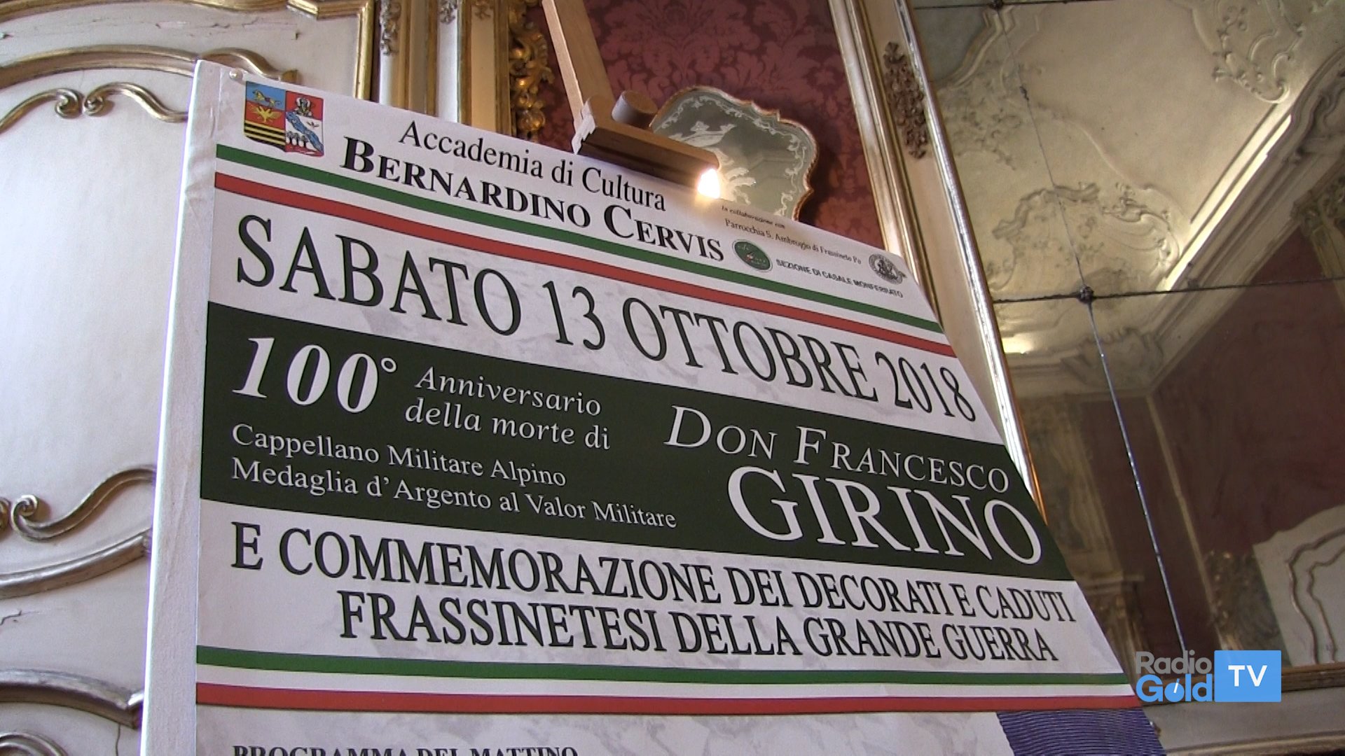 In memoria di Don Francesco Girino: sabato evento nazionale a Frassineto