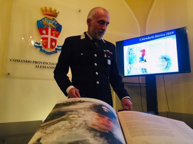 Anche il Monferrato nel Calendario Storico 2019 dei Carabinieri