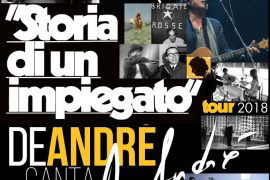 Il 30 novembre parte il tour di Cristiano De André “Storia Di Un Impiegato”