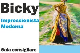 A Lu al via la mostra di Bicky, impressionista moderna