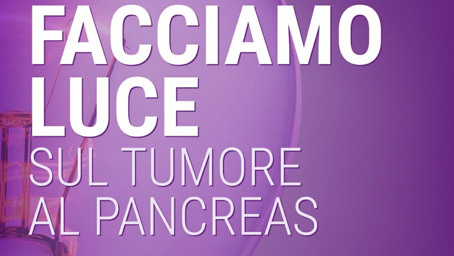 Luce viola sulla Torre di Novi Ligure contro il tumore al pancreas