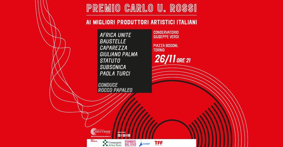 Il Premio Carlo U. Rossi si presenta con Caparezza Subsonica e Baustelle