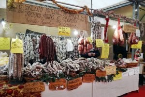 Mercatino di San Nicola a Genova - cibo