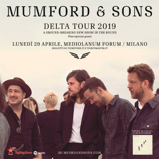 Mumford & Sons tornano con il nuovo disco “Delta” e un tour mondiale